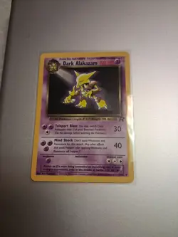 DARK ALAKAZAM - 18/82 - Team Rocket - Pokemon Card - NM - Image 1