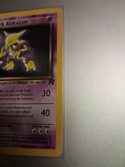 DARK ALAKAZAM - 18/82 - Team Rocket - Pokemon Card - NM - Image 3