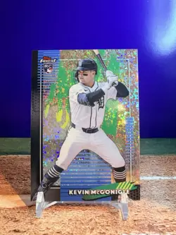 2026 Topps Finest Kevin McGonigle RC Common Mini Diamond #74 Detroit Tigers - Image 1