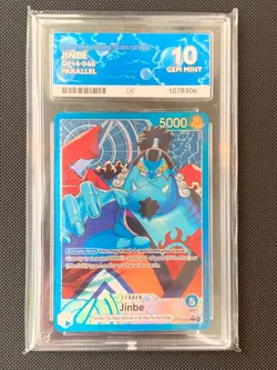 One Piece TCG - Jinbe OP14-040 (Alternate Art) ACE 10 - The Azure Sea's Seven - Image 3