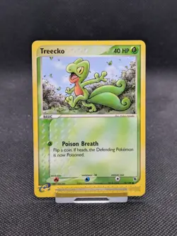 Treecko 75/109 Common EX Ruby Sapphire Pokemon Card NM - Image 1