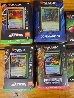 MTG Sealed Lot of 6 Commander Decks and 6 Duel Deck Commander Masters - Image 3