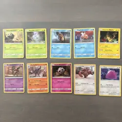 Pokemon Detective Pikachu 10 Card Lot - Image 1