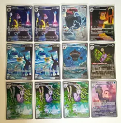 Pokemon TCG 12-Card Lot ILLUSTRATION RARE ENG priced below market - Image 1