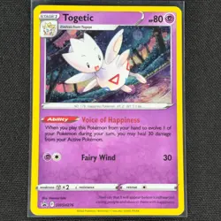 Togetic - SWSH276 - Cosmos Holo - Black Star Promo - Pokemon Card - NM/M - Image 1