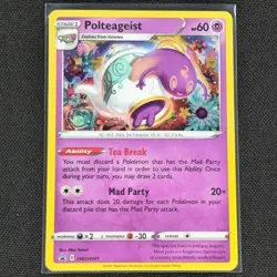 Polteageist - SWSH081 - Cosmos Holo - Black Star Promo - Pokemon Card - NM/M - Image 1
