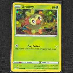 Grookey - 010/202 - Cosmos Holo - Promo - Pokemon Card - NM/M - Image 1