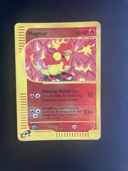Magmar 86/165 Reverse Holo Expedition Base Set Pokemon Card - PLAYED - Image 1