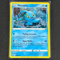 Manaphy - SWSH275 - Cosmos Holo - Black Star Promo - Pokemon Card - NM/M - Image 1