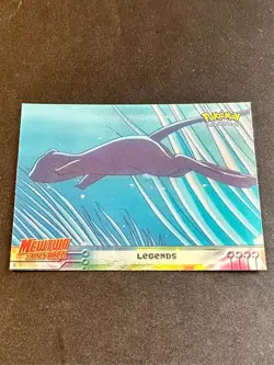 Legends [Mew] 1999 HOLO Mewtwo Strikes Back Pokemon Card Blue Logo Nintendo VLP - Image 1