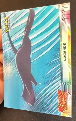Legends [Mew] 1999 HOLO Mewtwo Strikes Back Pokemon Card Blue Logo Nintendo VLP - Image 2