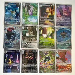 Pokemon TCG ILLUSTRATION RARE 12-Card Lot ENG Aurorus Raticate Shroodle Claydol - Image 1