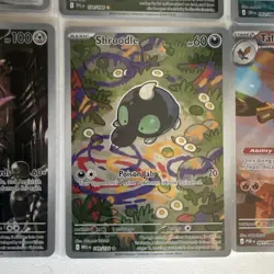 Pokemon TCG ILLUSTRATION RARE 12-Card Lot ENG Aurorus Raticate Shroodle Claydol - Image 4