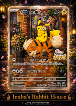 Pokemon Card Detective Pikachu 098/SV-P Nintendo Switch Promo Japanese Sealed - Image 1