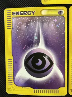 Pokemon Card Holo Japan E Series Fire Water Grass Dark Fighting Energy 5 Set - Image 4