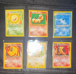 Nintendo Pokemon TCG Neo Destiny 1st Edition 6-Card Lot Dark Typhlosion - Image 1