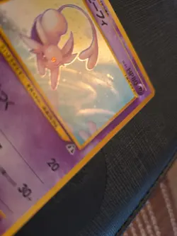 Pokemon Neo Discovery Espeon #196 Holo Card Crossing the Ruins Holo Nm - Image 3
