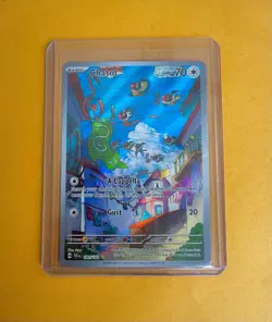 Pokemon TCG Chatot Card 181/162 SV05: Temporal Forces NM Illustration Rare - Image 1