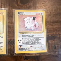 Pokemon TCG Base Set Holo 8-Card Lot Hitmonchan Chansey Magneton Clefairy LP - Image 5