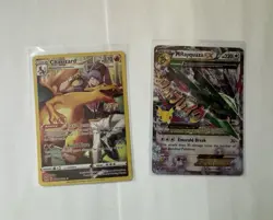 Pokemon TCG 2-Card Lot Charizard TG03/TG30 / M Rayquaza EX 76/108 Holo (EN) - Image 1