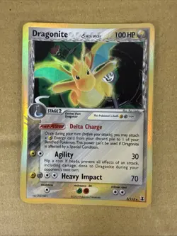 Pokemon TCG 4-Card Lot: Charizard 4/102, Dragonite, Pikachu, Lapras ex Holo - Image 2