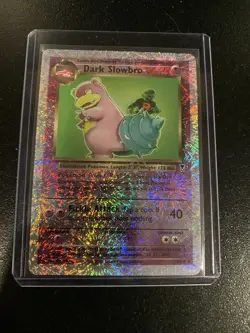 Pokemon Dark Slowbro 8/110 Legendary Collection 2002 Reverse Holo Rare WotC HP - Image 1