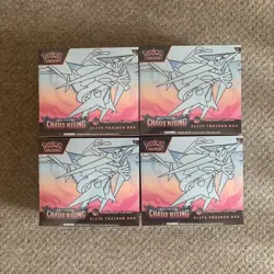 4x Pokemon TCG Chaos Rising Pokemon Center Elite Trainer Box ETB 🔥 SEALED ✅ - Image 1