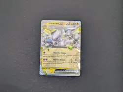 Pokemon TCG Mewtwo EX Paradox Rift 058/182 Holo Double Rare Mint - Image 1