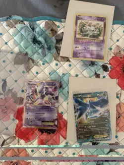 Nintendo Pokemon TCG Mewtwo EX Latios EX Mew Holo Lot x3 EX Ruby & Sapphire - Image 2