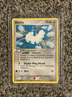 Nintendo Altaria 1/107 Holo Rare EX Dragon Frontiers English 2005 HP 70 - Image 1
