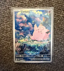 The Pokemon Company Clefairy 094/088 SV09 Illus Rare Holo EN 70HP - Image 1