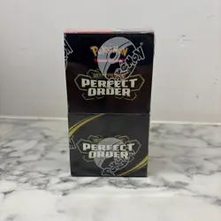 Sealed Pokemon TCG Mega Evolution Perfect Order Half Booster Box (18 Packs) - Image 1