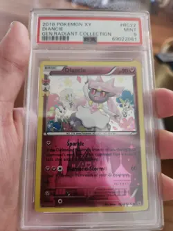 2016 Pokemon XY Generations Diancie Radiant Collection RC22/RC32 PSA 9 MINT - Image 2