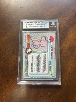 BGS 9 Topps Chrome MEW #151 Pokemon T.V. 2000 - Image 2