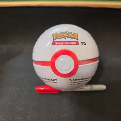 Pokemon TCG Poke Ball Tin PREMIER BALL D23 Sealed [Q4 2023] SWSH - Image 1