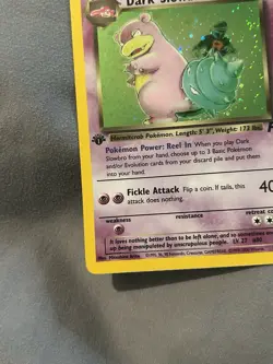 Pokemon TCG Dark Slowbro 12/82 Team Rocket Holo Rare - Image 4