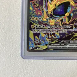Iron Hands ex 154/131 Prismatic Evolutions Special Illustration Rare Pokemon - Image 3