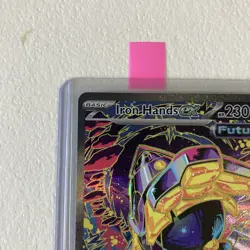Iron Hands ex 154/131 Prismatic Evolutions Special Illustration Rare Pokemon - Image 4