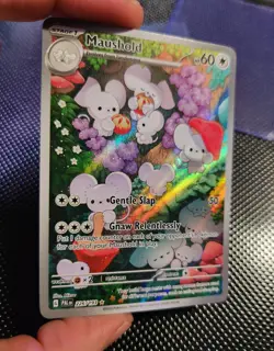 Pokemon Maushold Illustration Rare Full Art Holo 226/193 Sv02 Paldea Evolved - Image 1