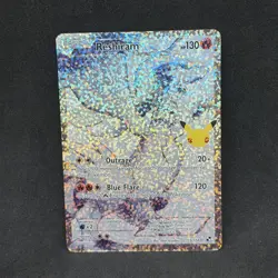 Reshiram 113/114 Celebrations: Classic Collection Holo Pokemon - Image 1
