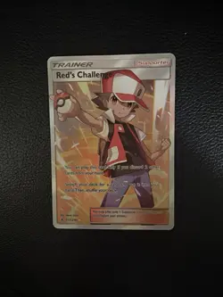 Red's Challenge Full Art 213/214 SM-Unbroken Bonds Holo UR ENG - Image 1