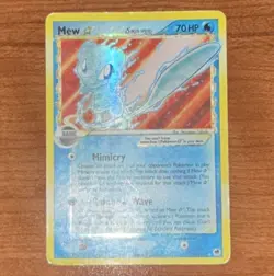 Mew Star Delta Species 101/101 Dragon Frontiers Holo English 70 HP - Image 1