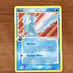 Mew Star Delta Species 101/101 Dragon Frontiers Holo English 70 HP - Image 2