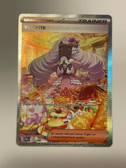 Pokemon TCG Violette 122/088 SiR Optimale Ordnung DE NM Pokemon Rare - Image 1