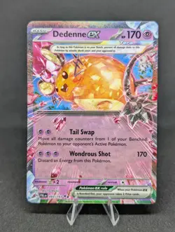 Pokemon TCG - Paldea Evolved - Dedenne ex - 93/193 - Image 1