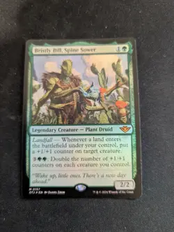Bristly Bill Spine Sower ✨FOIL✨- (OTJ) Outlaws of Thunder Junction - MTG NM - Image 1