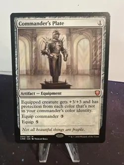 MTG Commander's Plate - Commander Legends - Image 1