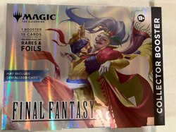 **LIMITED** Final Fantasy Collector MTG Omega Pack - SEALED! - Image 1