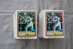GARY CARTER 1981 DONRUSS BASEBALL CARDS - CARD #90 - NM-MT - LOT OF 401 - #65 - Image 1