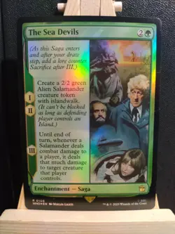 The Sea Devils FOIL - Doctor Who - Rare - NM/LP (see pics) MTG - Image 1